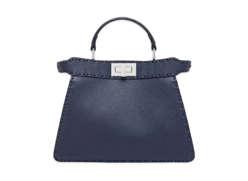 FENDI Peekaboo ISeeU Small Sereria Bag "Midnight Blue"