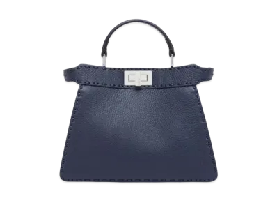 FENDI Peekaboo ISeeU Small Sereria Bag "Midnight Blue"