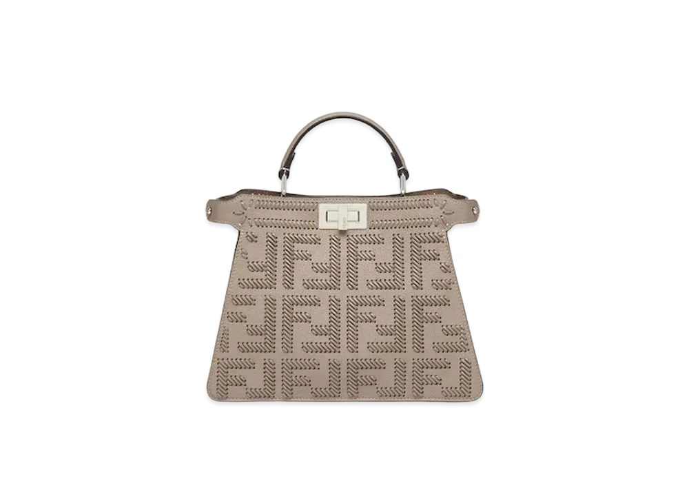 FENDI Peekaboo ISeeU Small "Gray"