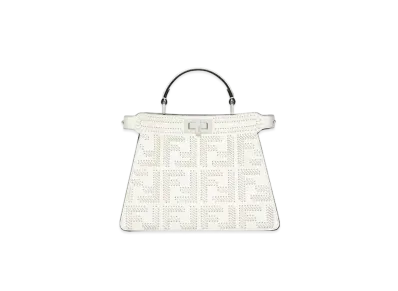 FENDI Peekaboo ISeeU Small "White"