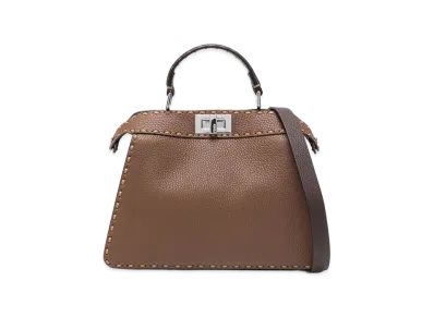 FENDI Women's Peekabo Iseeu Small Handbag "Brown"