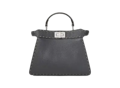 FENDI Women's Peekabo Iseeu Small Handbag "Dark Gray"