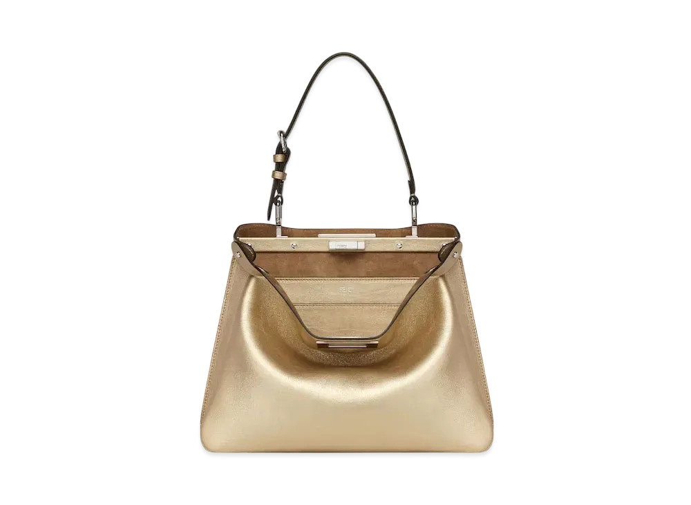 FENDI Peekaboo Soft Medium "Gold"