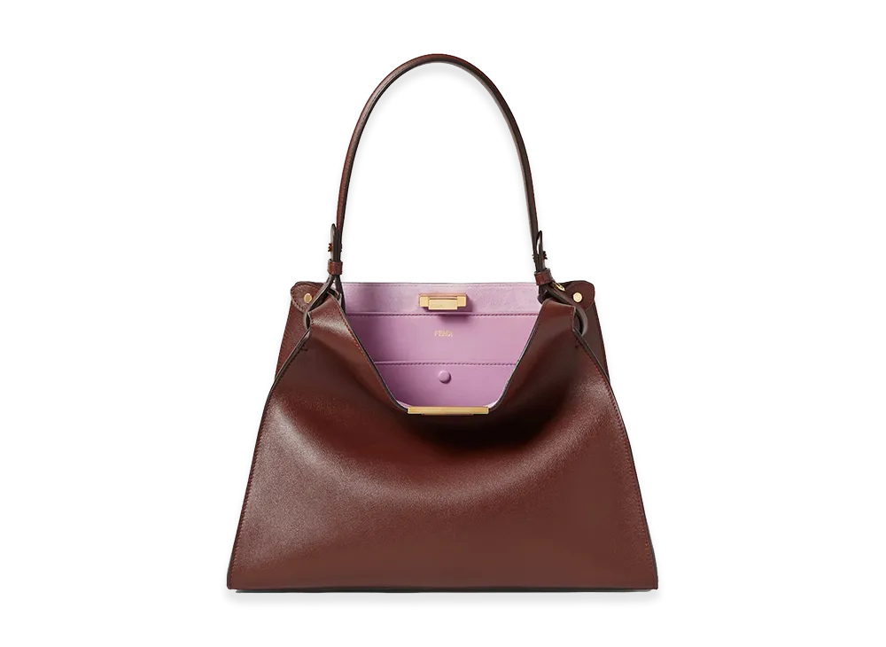 FENDI Women's Way Medium Vit.Merrick Handbag "Burgundy"