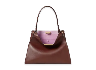 FENDI Women's Way Medium Vit.Merrick Handbag "Burgundy"