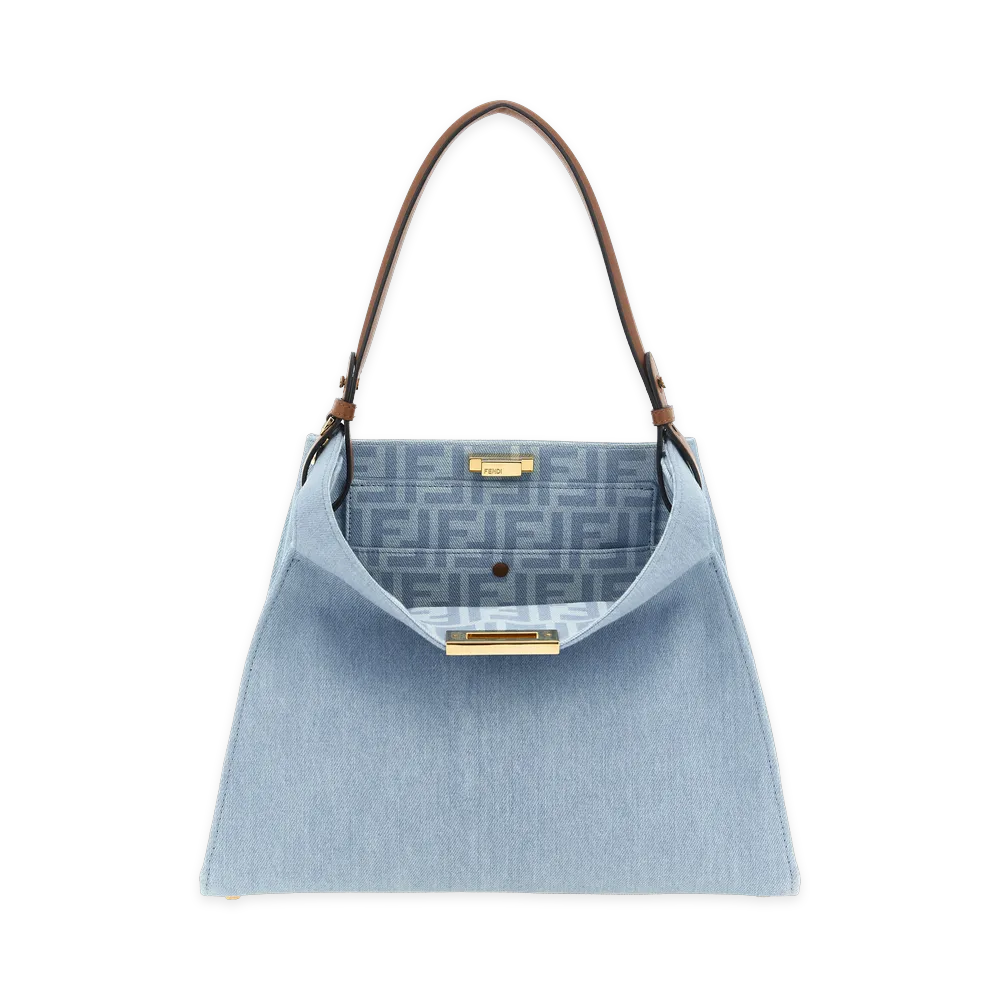 FENDI Women's Way Medium Handbag "Light Blue"
