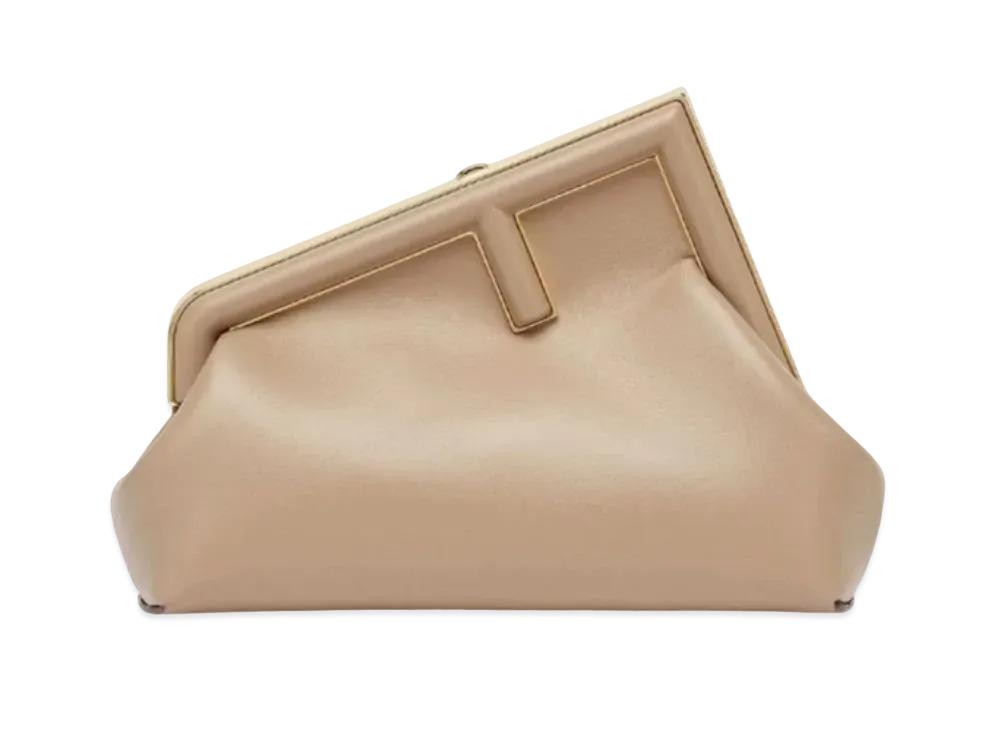 FENDI First Small Leather Bag "Dub Gray"