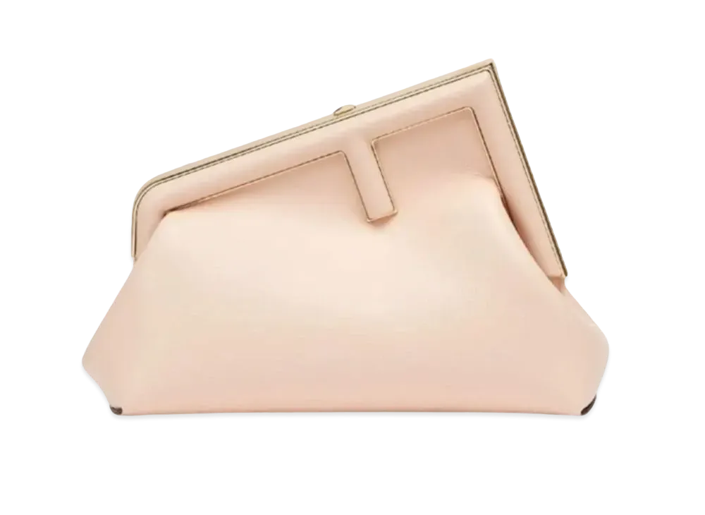 FENDI First Small Leather Bag "Pale Pink"