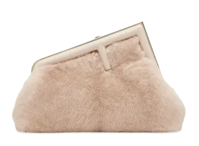 FENDI First Small Mink Bag "Pink"