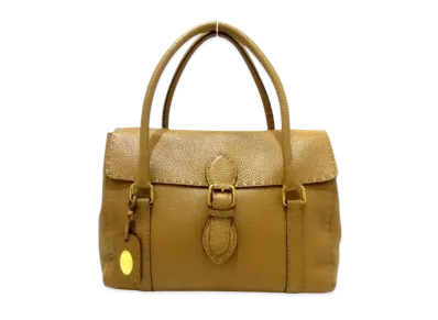 FENDI Serelia Linda Handbag "Brown"