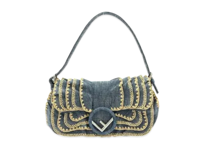 FENDI Canaev Shoulder Bag "Blue"