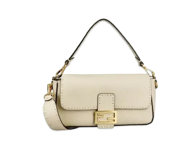 FENDI Baguette Cameria Seria Bag "Beige"