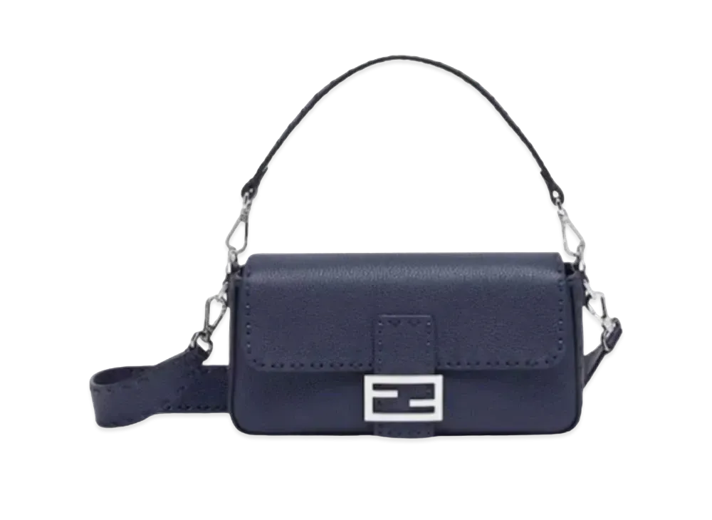FENDI Baguette Seria Bag "Midnight Blue"