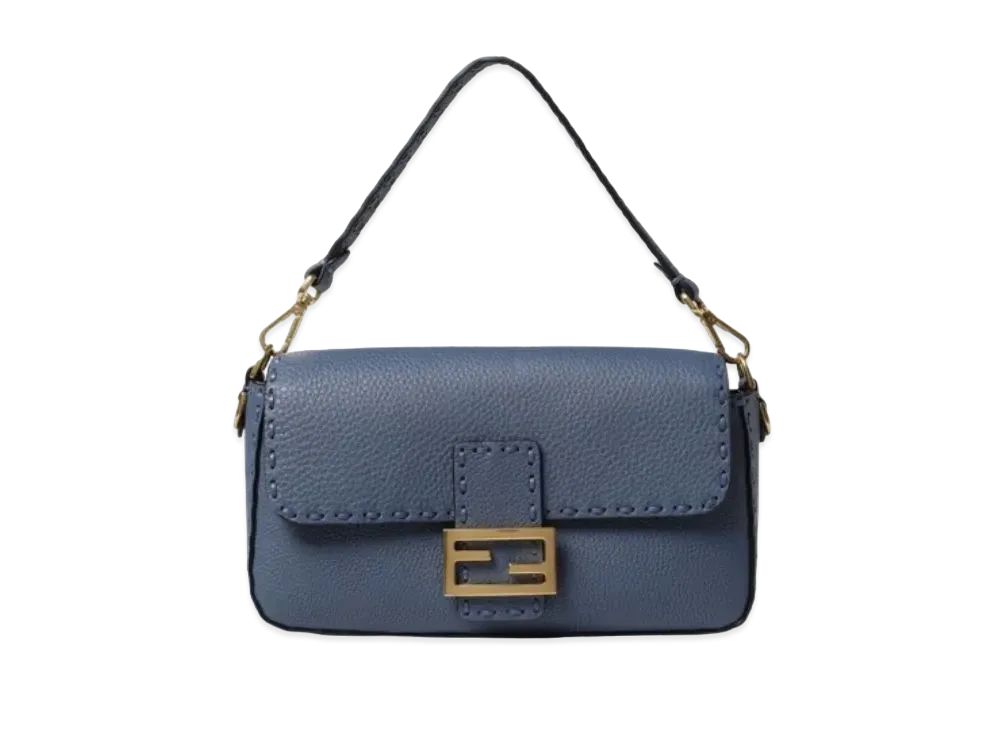 FENDI Baguette Seria Bag "Blue"