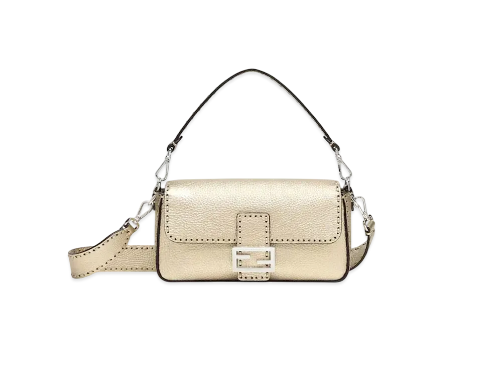 FENDI 8BR600AT0GF0XJJ 関税送料込 フェンディ バゲット セレリア バッグ 