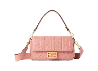 FENDI Women's Baguette Medium Shoulder Bag "Pink"