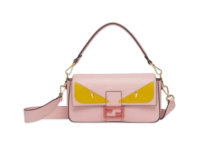 FENDI Baguette Lunar New Year Leather Bag "Pink"