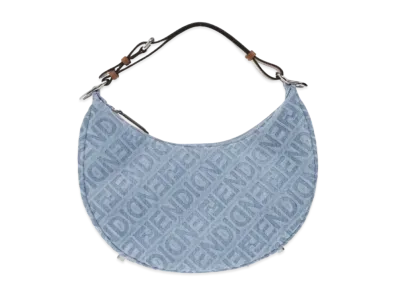 FENDI Graphy Small Denim Bag "Light Blue"