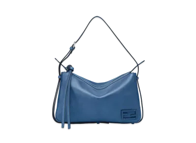 FENDI Simply Fendi Medium Leather Bag "Blue"