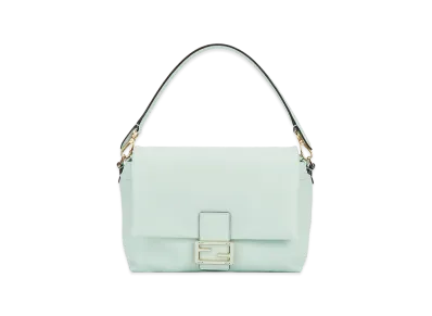 FENDI Women's Mamma Bag M Nappa Blossom No Charms Attached "Fairy Green"
