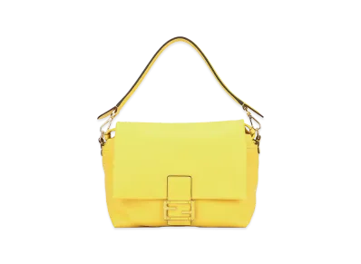 FENDI Women's Mamma Bag M Nappa Blossom "Yellow"