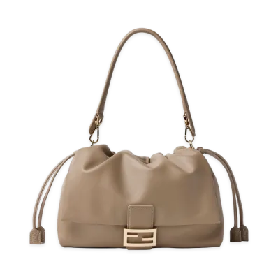 FENDI Women's Baguette Soft Large In Nappa Tortora "Beige"