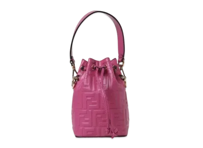 FENDI Mon Tresor Leather Mini Bag "Fuchsha"