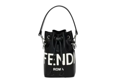 FENDI Mon Tresor Leather Mini Bag "Black"