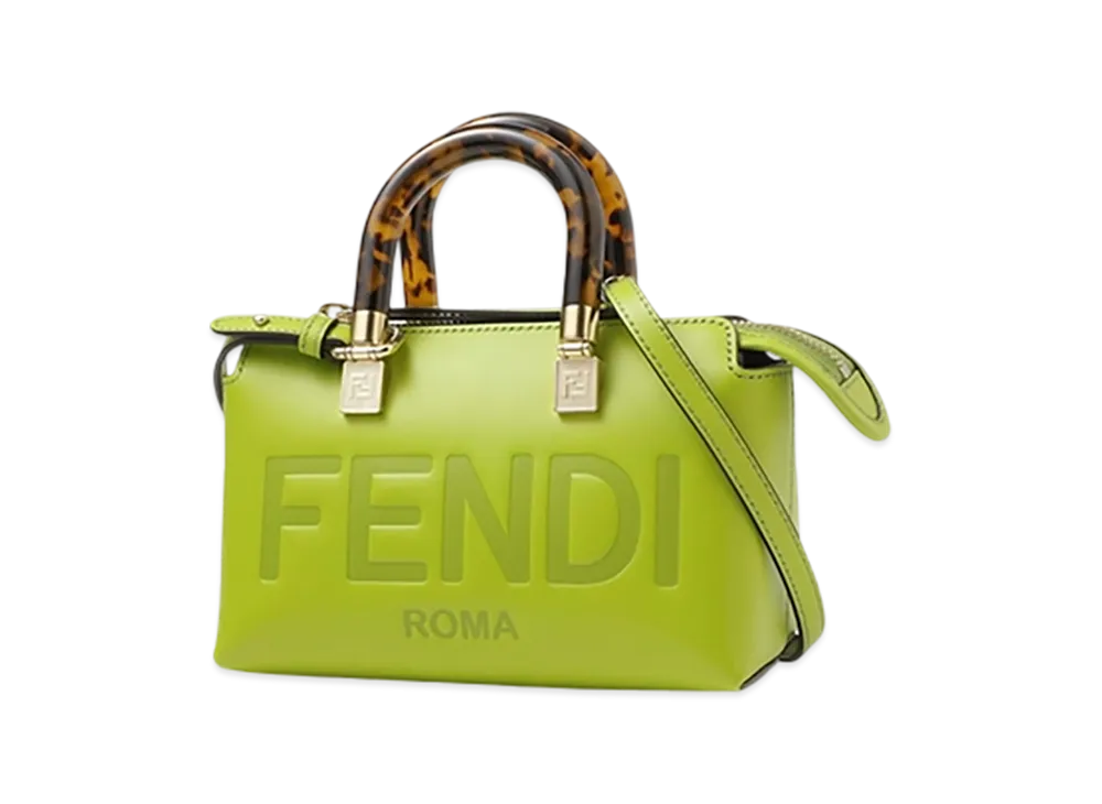 FENDI 2Way Handbag/Shoulder Bag/By The Way Mini "Wasabi"