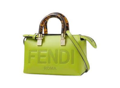 FENDI 2Way Handbag/Shoulder Bag/By The Way Mini "Wasabi"