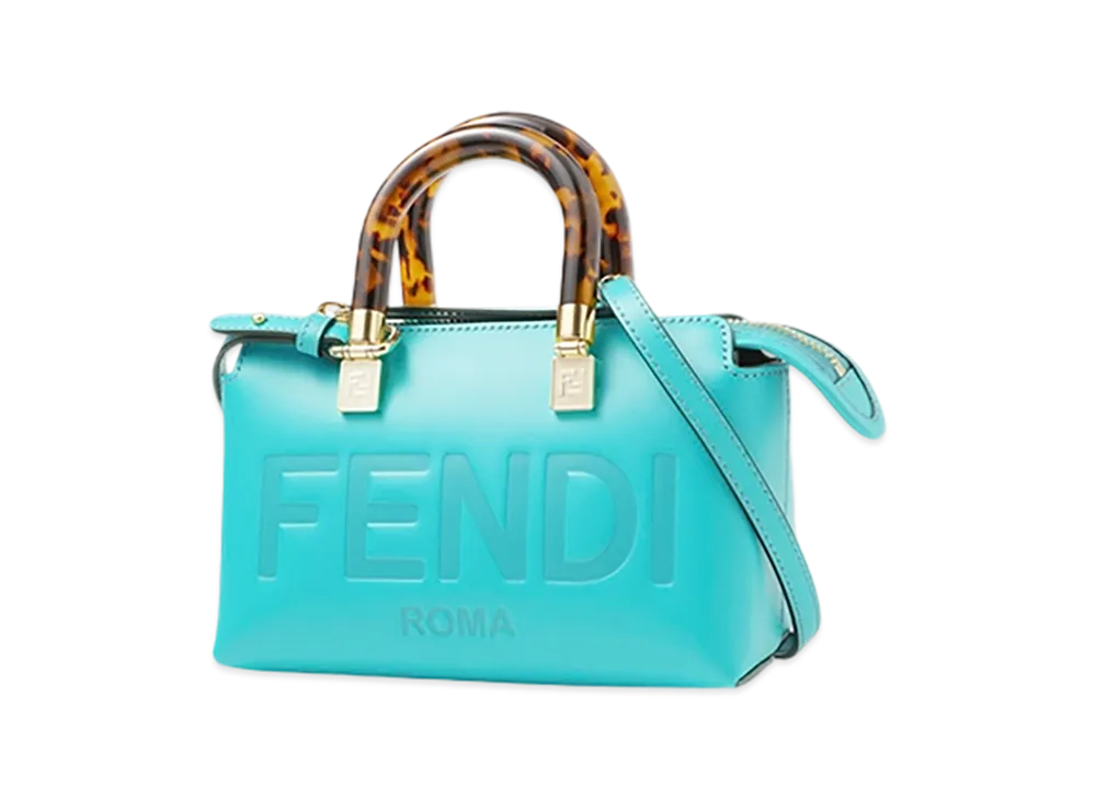 FENDI 2Way Handbag/Shoulder Bag/By The Way Mini "Springturquoise"