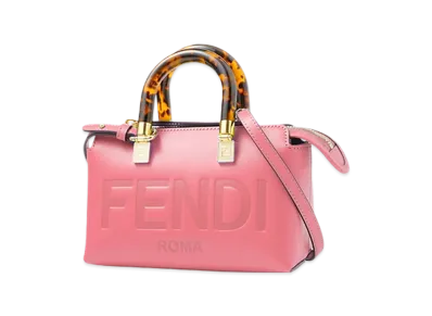 FENDI 2Way Handbag/Shoulder Bag/By The Way Mini "Pinkdalia"