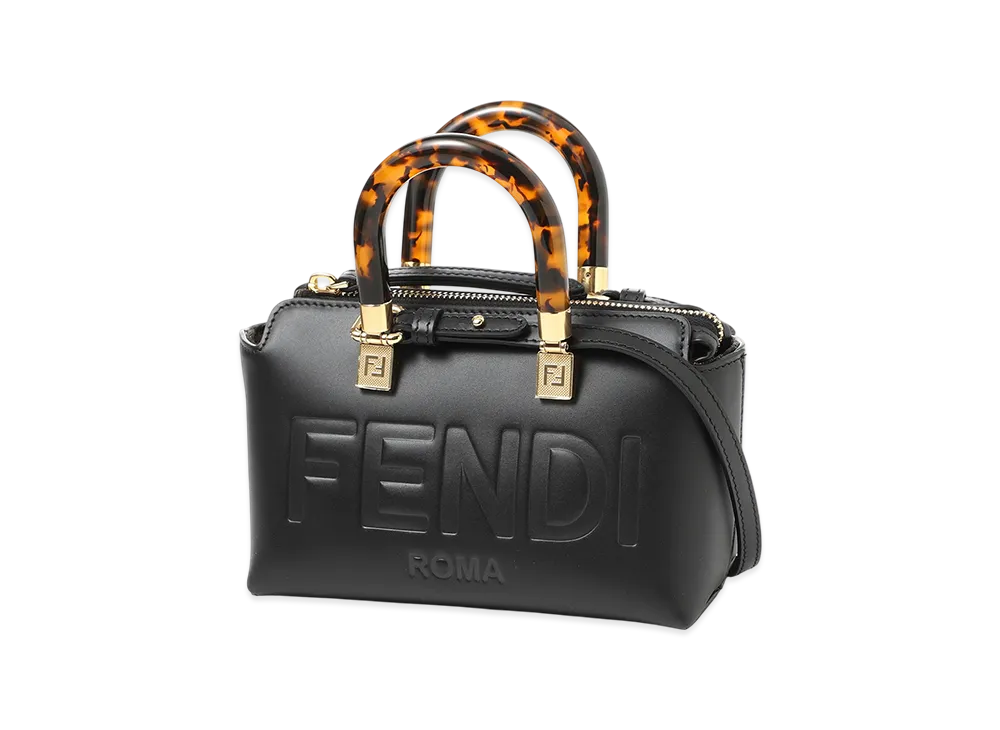 FENDI 2Way Handbag/Shoulder Bag/By The Way Mini "Black"