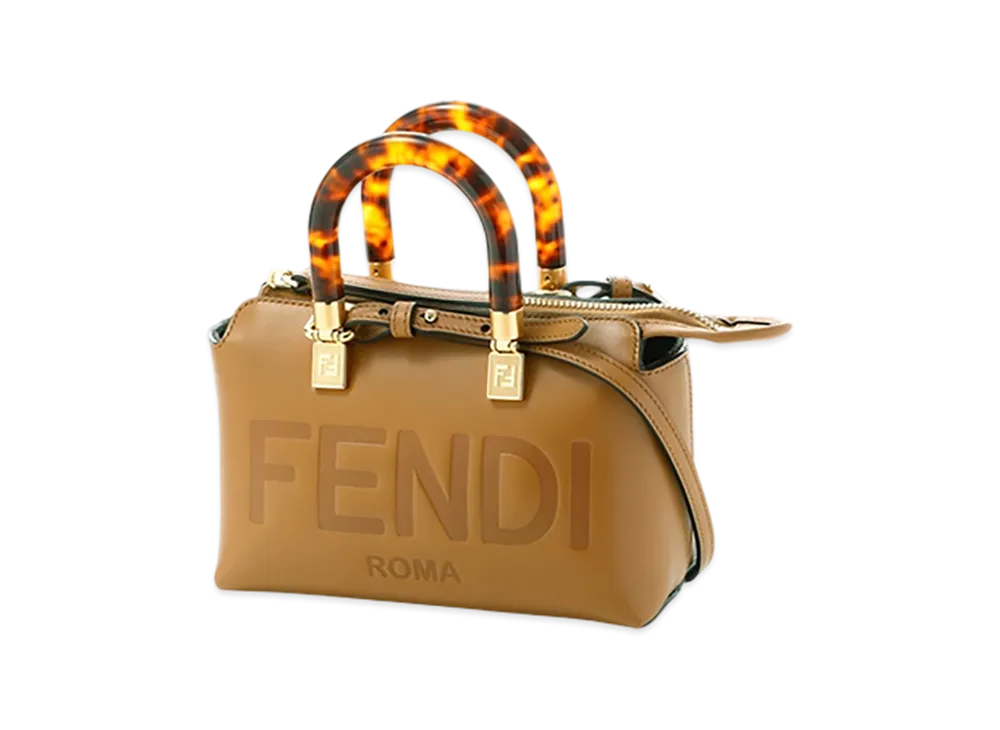 FENDI 2Way Handbag/Shoulder Bag/By The Way Mini "Brown"