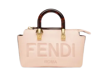 FENDI By The Way Mini Leather Boston Bag "Light Pink"