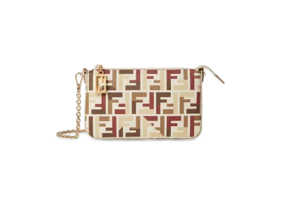 FENDI Women's Pouch With Fabric Chain "Multicolor"