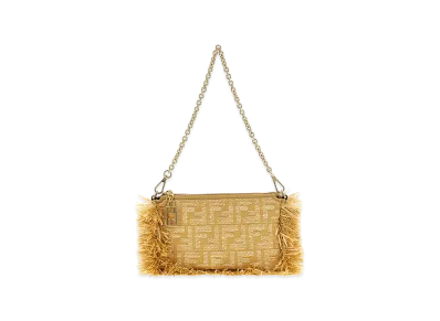 FENDI Women's Baguette Pouch "Beige"