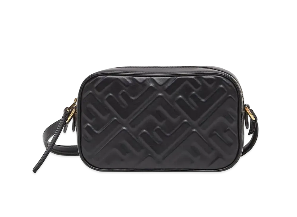 FENDI Camera Case Leather Mini Bag "Black"