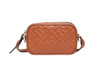 FENDI Camera Case Leather Mini Bag "Brown"