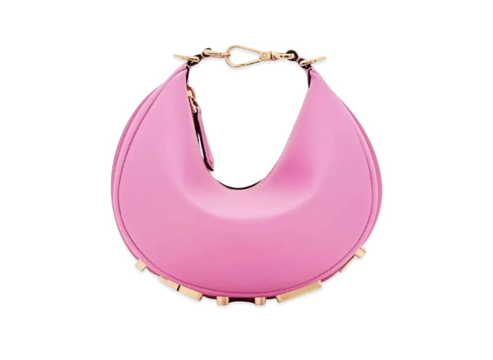 FENDI Graphy Mini Leather Mini Bag "Pink"