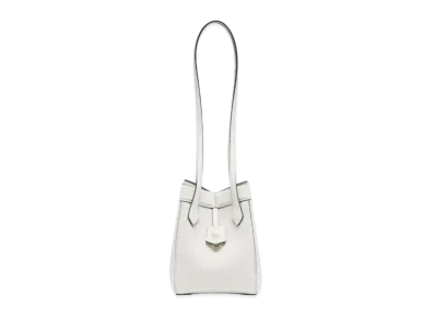 FENDI Origami Small Leather Bag "White"