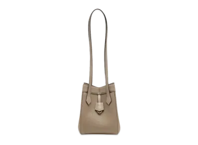 FENDI Origami Small Leather Bag "Dub Gray"