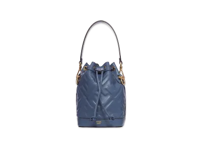 FENDI Women's Mon Tresor Mini Bucket Bag "Blue"