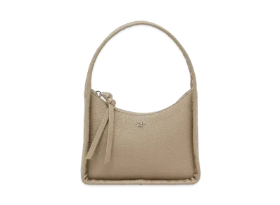 FENDI Mini Fendessence Small Selleria Bag With 264 Hand-Sewn Topstitches "Dove Gray"