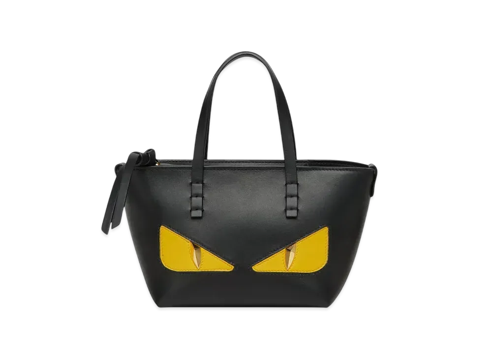 FENDI Roll Mini Lunar New Year Leather Mini Bag "Black"