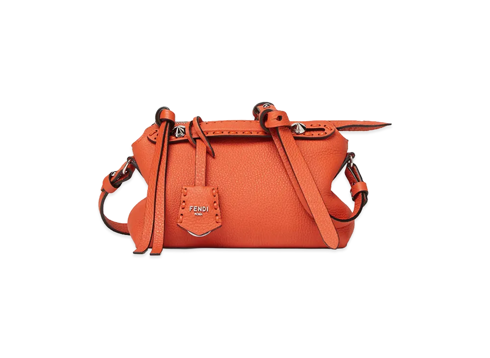 FENDI Women's By The Way Selleria Mini Handbag "Orange"
