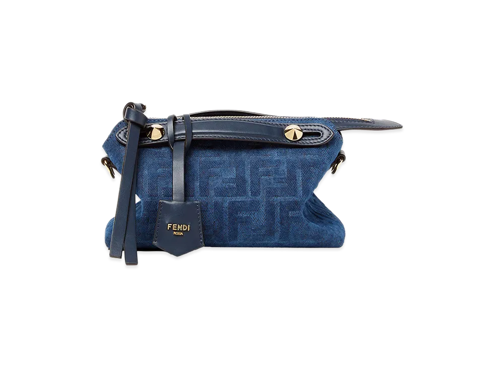 FENDI Women's By The Way Soft Mini Handbag "Blue"