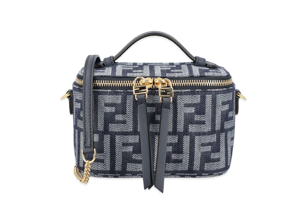 FENDI Women's Vanity Handbag "Blue"