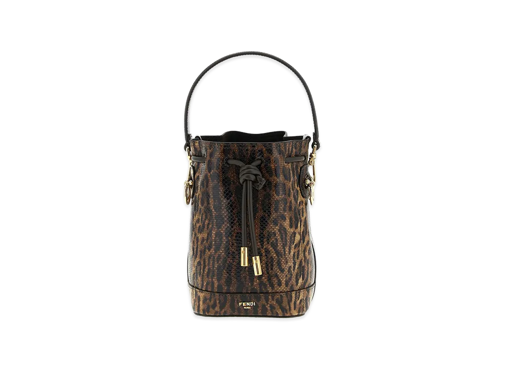 FENDI Women's Mon Tresor Mini Bucket Bag "Multicolor"