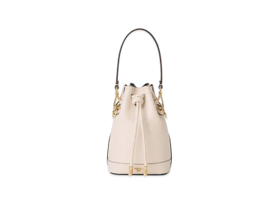 FENDI Women's Mon Tresor Mini Bucket Bag "White"
